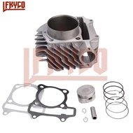 Motorcycle 62.5mm Engine Cylinder Kit Set Motor for 4 Stroke GY6 B GY7 170CC 180CC 200CC 1P63QML ATV