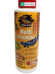 Channa Multi Vitamins For Aquarium Freshwater Fish (200ml)
