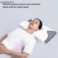 SY  Ergonomic Cervical Horn Memory Pillow SY
