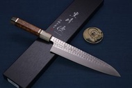 🇯🇵黑崎優 閃光系列 牛刀 SG2粉末鋼  花梨影 雙白水牛角 三銀卷 210mm 日本高級廚刀