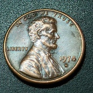 US Lincoln Memorial 1 Cent 1974