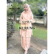 [Cosyco] Kamila – Baju Kurung Muslimah (M-XL), Flowy & Selesa, Korean Crepe Wanita