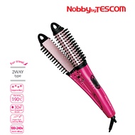 Nobby by TESCOM Negative Ions 2ways Brush Hair Iron 2 in 1 Hair Styler รุ่น NTIR1832