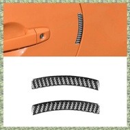 (C Z G L) Carbon Fiber for  BRZ  GR86 2022-2025 Door Anti-Collision Corner Edge Protect Sticker Acce