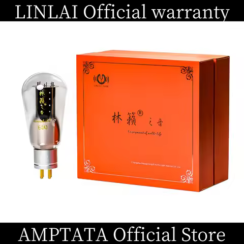 LINLAI E- 2A3 / Top Elite Flagship Series / Vacuum Tube / Upgrade WE 2A3C 2A3B / Amplifier / 15 Mont