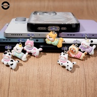 Phone Debris Plug Cartoon Cat & Dog Designs Seal Debris-Deflecting Water-Repellent Charging Port