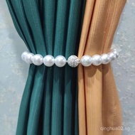 Luxury Pearl Curtain Tie Magnet Modern Curtain Buckle Home Decor