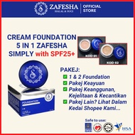 Zafesha Foundation Krim Zafisha Zafeesha Zafesya Skincare Bedak Cream Muka ZS Simply
