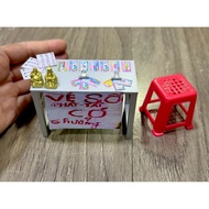 1/12 lottery table model