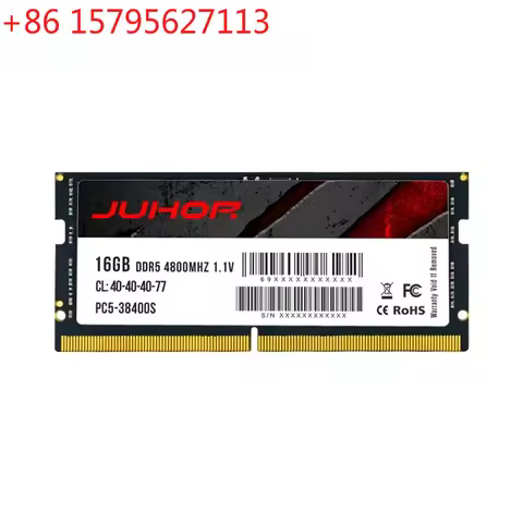 JUHOR DDR5 8GB 16GB 32GB 4800 5600 notebook memory stick