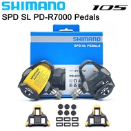 Shimano Genuine 105 PD R7000 CARBON Road Bicycle Self-Locking SPD Pedals Bike Pedal With SH11 Cleats
