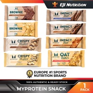 MYPROTEIN Impact Protein Bar/Protein Brownie/Crispy Wafers/Oat Bakes, 1 pack