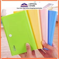 A6 Mini Plastic File Folder Small Document Bag /Wallet Folder for Documents A6-13 grid