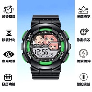 Spy x Family Aniya Watch Anime Peripheral Waterproof Shockproof Smart Electronic Watch Chronograph W