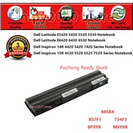 Dell Latitude E5420 5430 5520 5530 6420 6430 6530 8858X X57F1 Laptop Battery Replacement Puchong Rea