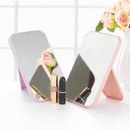 Home Desktop Toilet Makeup Mirror Portable Folding Mirror Minimalist Rectangle Makeup Folding Mirror