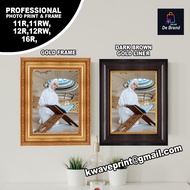 Cuci Gambar Photo Frame 11R, 11RW, 12R, 12RW & 16R Photo Lamination Frame | Family Raya Frame | Phot