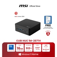 MSI MINI PC Cubi NUC 1M-287TH | Intel Core 5 Processor 120U | Intel Iris Xe | 16GB SO-DIMM DDR5 | Wi