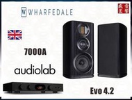 現貨中 ⇩  Evo 4.2 Wharfedale 喇叭+英國 Audiolab 7000A 綜合擴大機『公司貨』