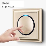 1/2/3/4 Gang 2 Way button switch panel wall switch socket white wall switch controller