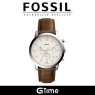 Fossil FS5380 Men's Neutra Chronograph Brown Leather Watch