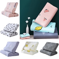 Qingshiwl 1PC Cover Pillowcase Memory Foam Cotton Rebound For Latex Pillow Contour Soft Pillow Case