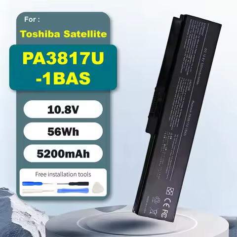 PA3817U-1BAS 10.8V Battery For TOSHIBA Satellite C600D L750 A665 C655 L655 PA3816U-1BRS PA3817U-1BRS