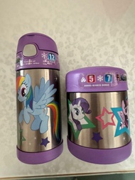 Thermos vs little pony保暖水壺及食物壺