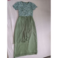 Formal dress Ninang Sage green