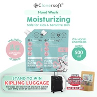 [Bundle of 2] Cloversoft Plant-Based 99.99% Antibacterial Hand Wash Refill, Patchouli & Rose (500ml)