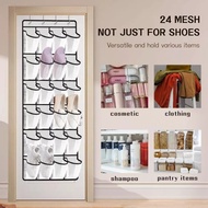 24 Grid Waterproof Hanging Shoe Organizer Rack Shoe Rack Storage Organizer Wall Hanging Shoe Rack St