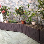 HY&amp; Balcony Vegetable Planting Box Artifact Fruit Tree Planting Box Roof Roof Flower Planting China Rose Pot Flower Box