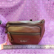 KICKERS LEATHER WAITS BAG 5078274