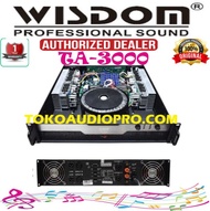 Power Wisdom TA3000 Power Amplifier Wisdom Ta-3000