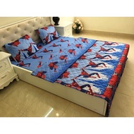 Bộ 5 món chăn hè ga 1m2x1m9 poly cotton nhiều mẫu đẹp thiết kế đáng yêu | Chất liệu poly cotton siu