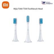 ❅Xiaomi Mijia Mi Electric Toothbrush T300 T500 T500C Replacement Brush Head (3 Pcs) DDYST01SKS MBS30