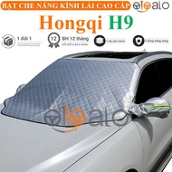 Hongqi H9 car rearview mirror sunshade with high quality umbrella fabric - OTOALO
