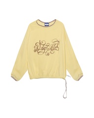Kloset Embroidered Loose Shirt (LS2-25-T013)  เสื้อเชิ้ตทรงหลวมที่ดูเรียบง่าย