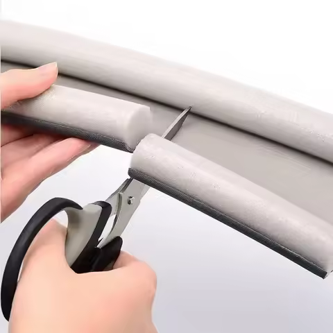 Flexible Under Door Draft Stopper Door Bottom Seal Strip Weather Strip Thicker Anti-Cold Gap Blocker