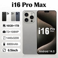 [Ready Stock Free Shipping] 5G Fashion Smartphone I16 promax | Low Price Special Offer | Long Batter