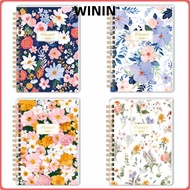 WININ 2026 Planner, A5 Weekly and Monthly Calendar 2026, Schedule Organizer Agenda Jan.2026 - Dec.20