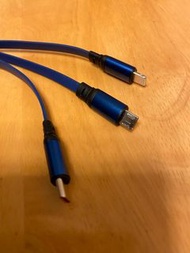 3合1 usb充電線