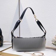 D-Journey Small Bag Oblique Jacquard Hobo Shoulder Crossbody Bag Adjustable Strap