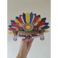 Buwan ng Wika Laminated Headdress/hat