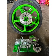 AR80 pnp rxz full set rim tayar speedo Shaft depan belakang Bush set Hub Brake Hub spocket complete