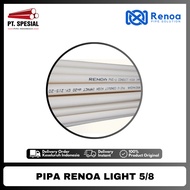 pipa conduit renoa putih light 16mm 2.9 meter 1000 batang - 02