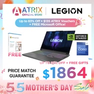 【Free MS Office】LEGION Slim 5 16IRH8 | 82YA00FKSB | 16" WQXGA (2560x1600) IPS 300nits Anti-glare 165Hz | NVIDIA GeForce RTX 4050 | 16GB RAM | 512GB SSD | Win11 Home | 2Y Legion Ultimate Support