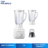 PANASONIC 1.5L MX-EP5171WSK BLENDER WITH DRY MILL (TWIN JUG) - WHITE
