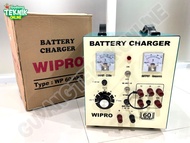 Charger Aki Motor Mobil WIPRO WP-60AHR WP-60AHS 60A Reguler Rotary / Ces Cas Aki Baterai Battery Acc