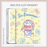 Doraemon case iPad gen11 gen10 pro11 pro12.9 pro13 2024 case iPad 10.2 gen7/8/9 case ipad air4/5 air